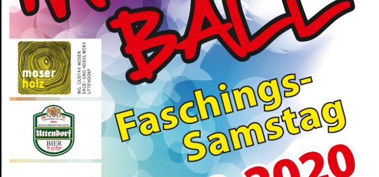 Save the Date – Maskenball 2020 am 22.2.