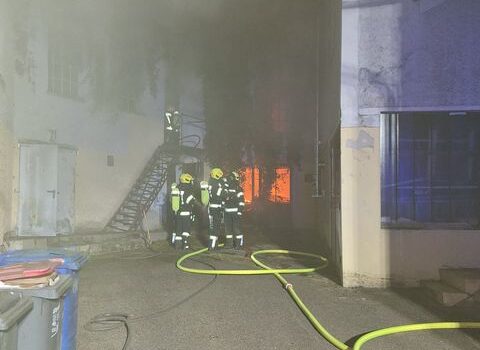 8.10.2023 Brand Wohnhaus – Steinbruch