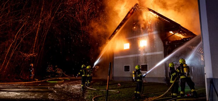 15.1.2025 – Brand Gebäude Alarmstufe 3