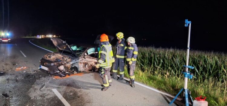 20.9.2025 Verkehrsunfall Aufräumarbeiten
